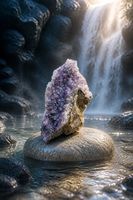 Purple Amethyst geode