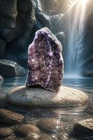 Purple Amethyst geode