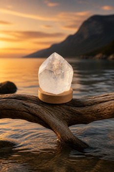 Raw Stones: Clear Quartz Point