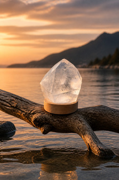 Raw Stones: Clear Quartz Point