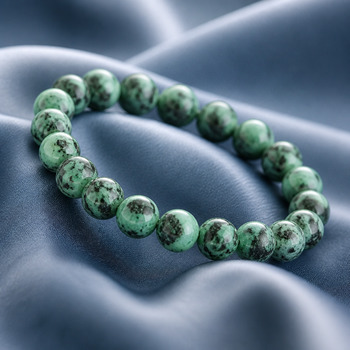 Bracelets: Ruby and Zoisite 6mm