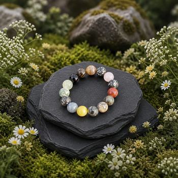 Bracelets: Charkra Beads 14mm