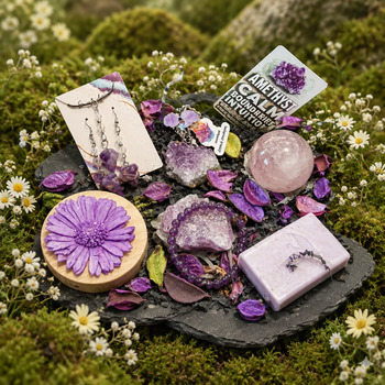 Gift Set Boxs: Amethyst gift box