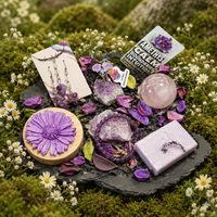 Amethyst gift box