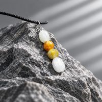 Cat's eye Multi-coloured  Pendant  Bracelet and Earring Silver