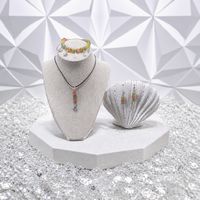 Cats eye Multi-coloured Pendant Bracelet and Earring Silver