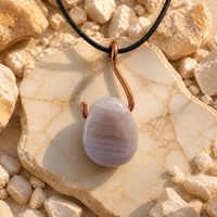 Bluelace Copper Pendant