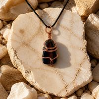 Tigerseye copper Pendant