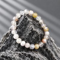 Cherryblossom Agate Bracelet 8mm