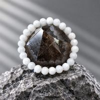 Grey Catseye Bracelet 8mm
