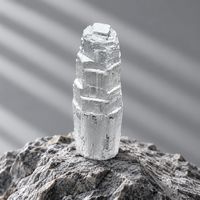 Selenite Tower with white led light