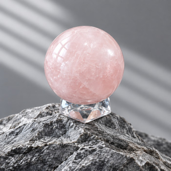 Polished Crystals: Rose Quartz Sphere