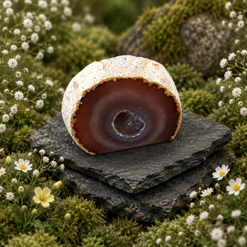 Raw Stones: Raw Agate Geode