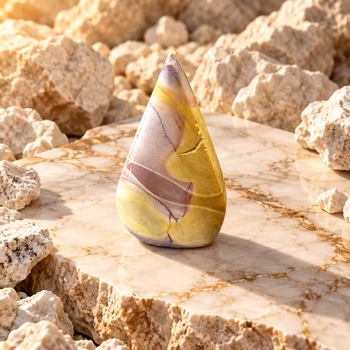 Polished Crystals: Mookaite Small Flame