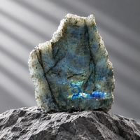 Raw Blue Labradorite Slice