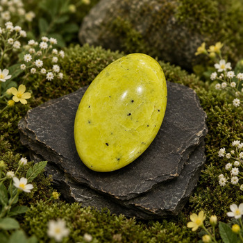 Polished Crystals: Serpentine Oval Med